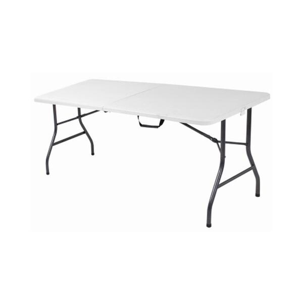 Dorel Home Furnishings 30 x 72 in. Deluxe Folding Table, White 130647 - main